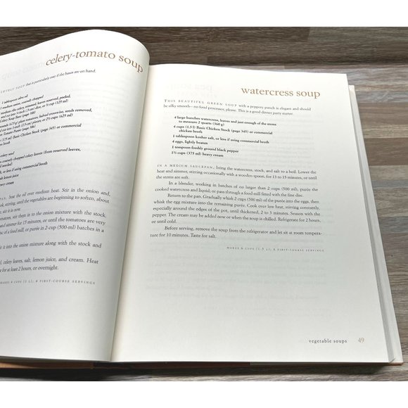 Soup A Way of Life by Barbara Kafka Cookbook Consommes Broth Recipes - Picture 7 of 10